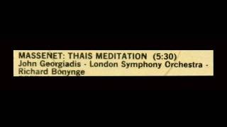 Massenet John Georgiadis 1960 - Méditation De Thaïs
