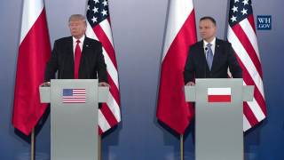 President Trump Holds a Joint Press Conference with President Andrzej Duda