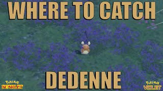 Where to Catch Dedenne in Pokemon Scarlet and Violet