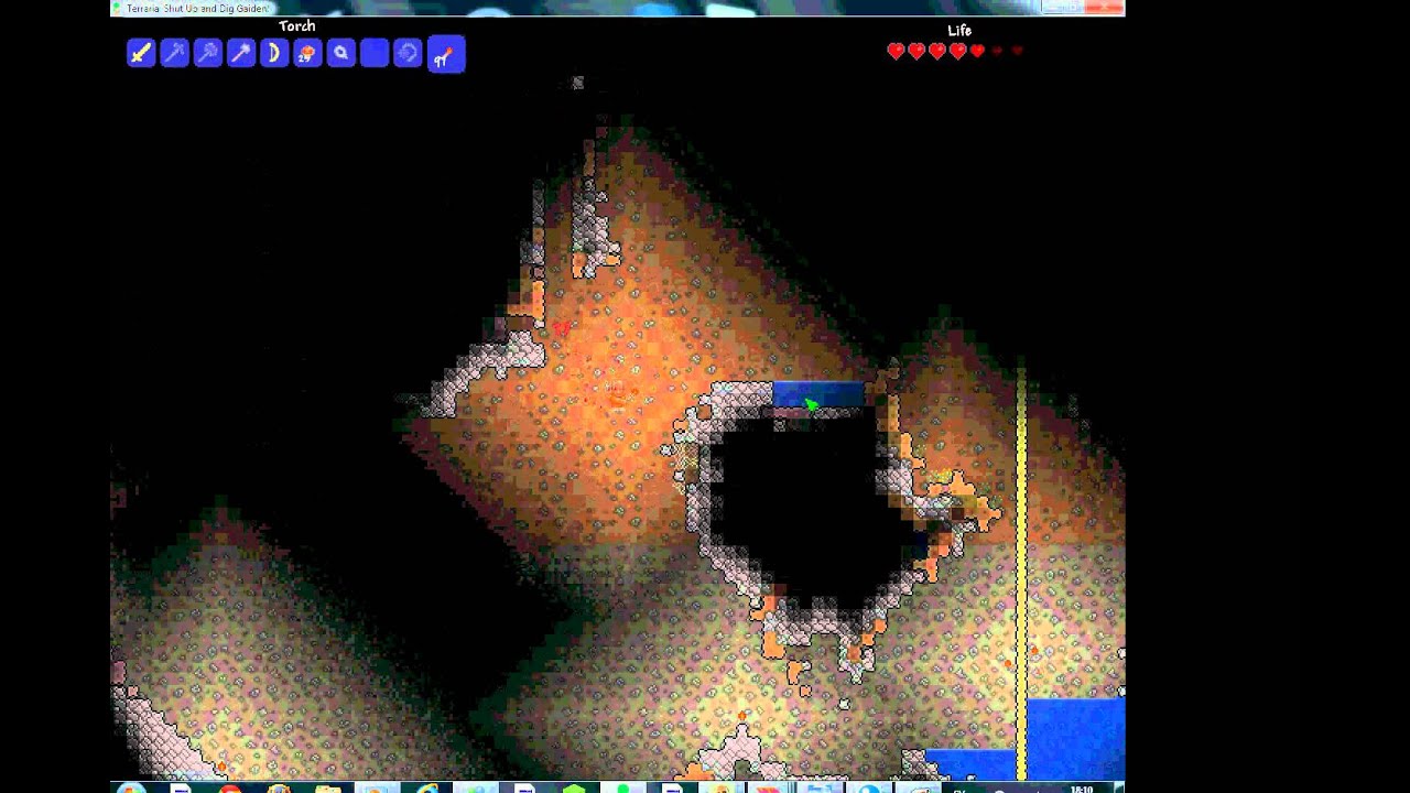 Fastest way to get to hell in terraria YouTube