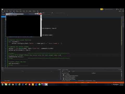 Python GUI: 6  Focus Into A Widget