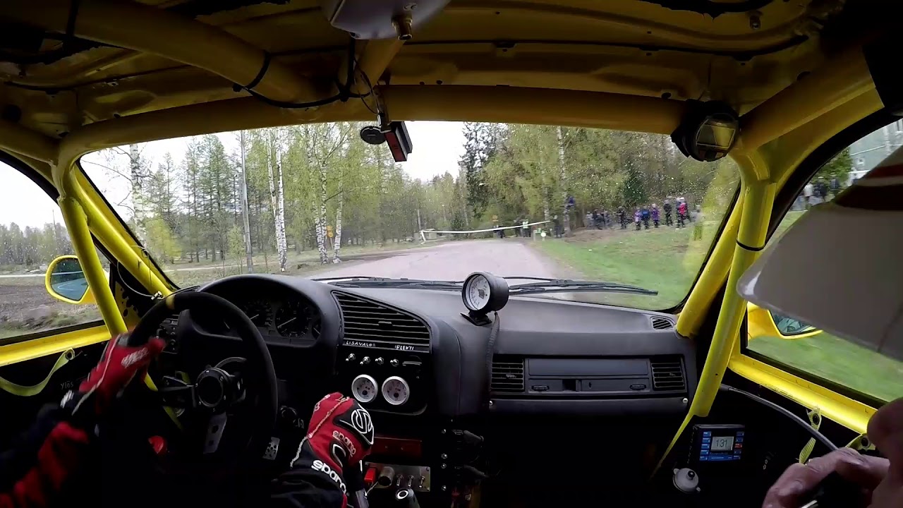 Louhinta-Ässät ralli 2019 Ek1 Pasi Tiainen