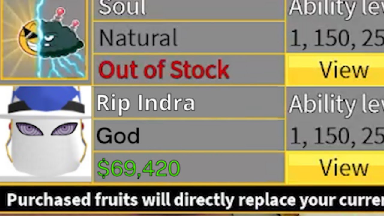 Secret Rip Indra Fruit In Blox Fruits ( Gone Wrong ) 