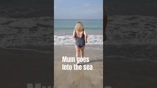 Mum And The Sea- This Is A First. Im Taking A Dip Very Quickly Though