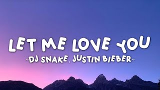 Download lagu DJ Snake ft. Justin Bieber - Let Me Love You (Speed-Up) [Lyrics Video] 