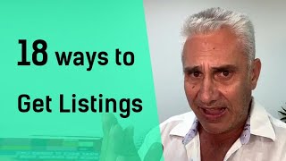 18 ways to Get Listing Leads and Become an Attraction Agent