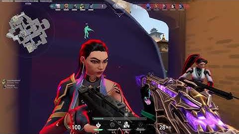 run and gun genius demolishes the enemy team | valorant montage #9
