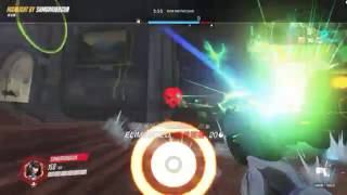 [Overwatch] D.Va drifting in Eichenwalde