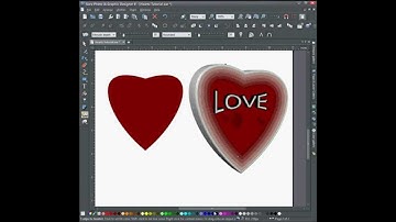 Make Heart Shape with one line in Xara Photo and Graphic Designer