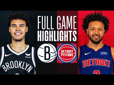 Game Recap: Nets 118, Pistons 112