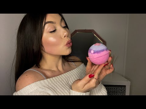 ASMR LUSH HAUL | SHOW & TELL WHISPER RAMBLE & TAPPING