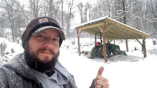 Homestead Style LeanTo | Conventional Lumber/Timber Mix Build