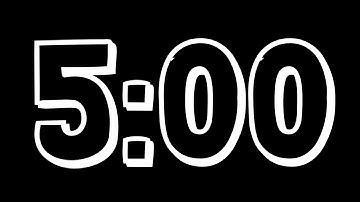 5 Minute Countdown Timer With Voice