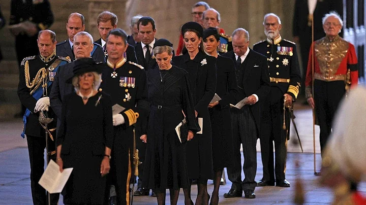 Royal rifts under scrutiny as Britain mourns Queen...
