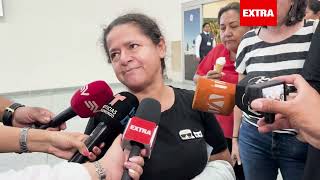 Migrantes mostraron a EXTRA marcas de las esposas colocadas durante el vuelo de regreso a Ecuador