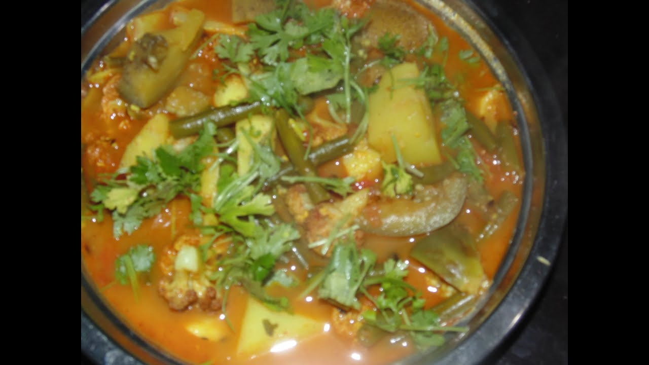 Mix Veg Curry Without Onion And Garlic Recipe Video YouTube