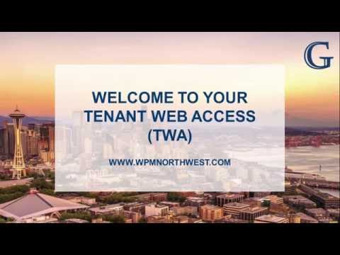 Tenant Web Access (TWA) Introduction Video