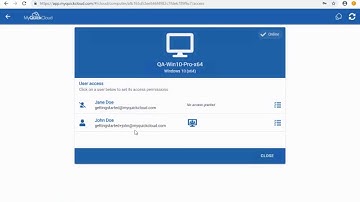 Getting Your Users Started in MyQuickCloud