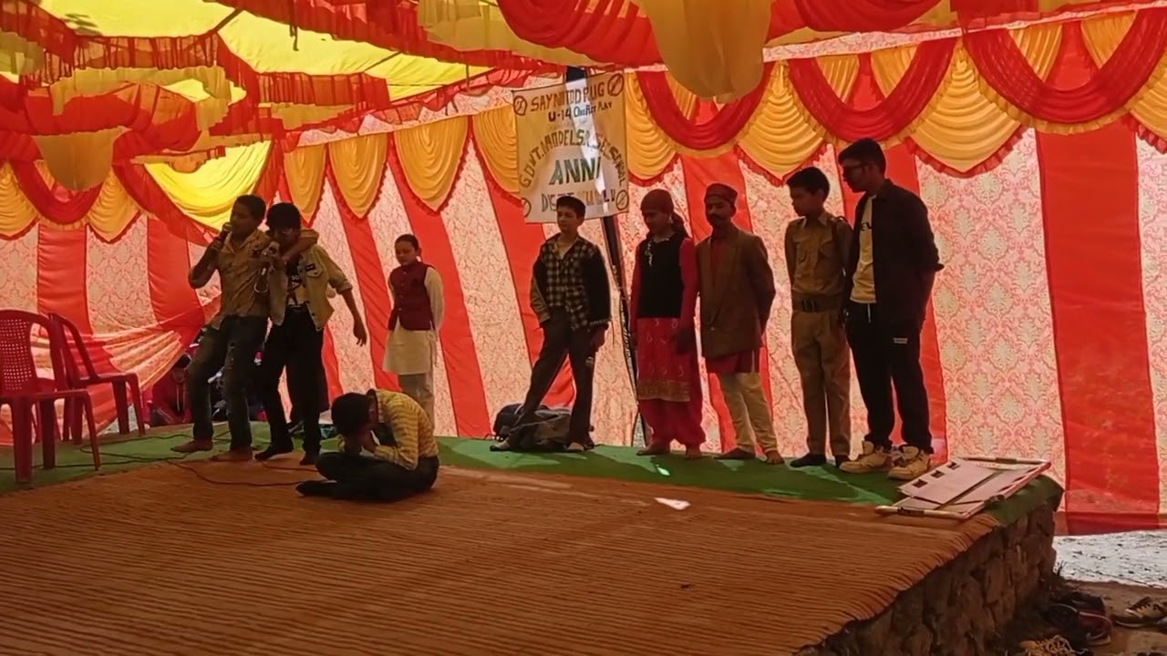 One act play on Drug abuse Distt.performance (Winner)GMSSS Anni