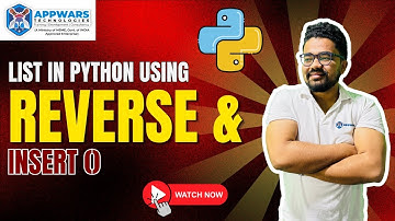 Master Python Lists: Using reverse and insert Like a Pro !