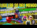 LIGA LBR - FLAMENGO EMULADOR AMASSOU GERAL! PAIN FAZ BOOYAH COM MAIS DE 20 ABATES, FORA O SHOW!