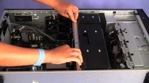 IBM System X 3500 M4 Install Fan Cage Assembly