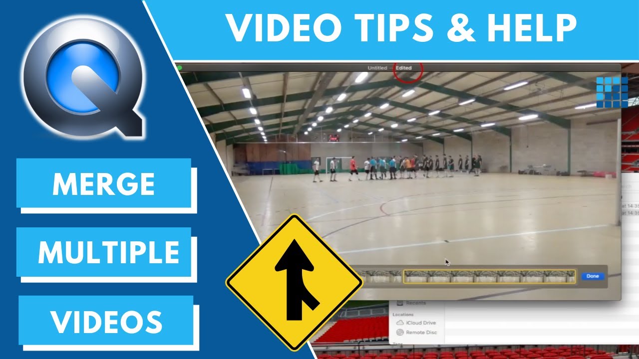 HOW TO Merge videos using QuickTime Player! YouTube