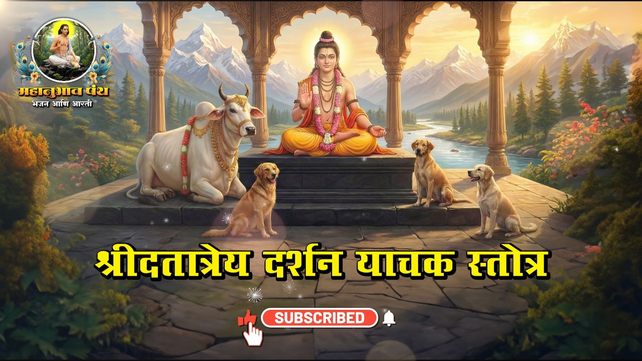 श्रीदतात्रेय दर्शन याचक स्तोत्र Shri Dattatrey Darshan Yachak Stotra