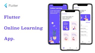 Flutter UI - Online Learning - SpeedCode