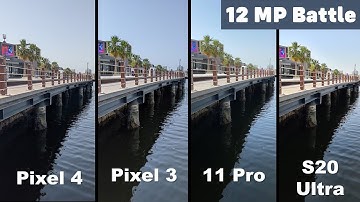 S20 Ultra vs iPhone 11 Pro vs Pixel 4 vs Pixel 3 - 12 MP Daylight Camera Comparison