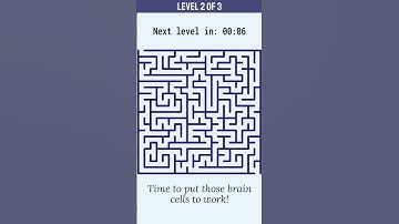 Can You Solve This Maze Puzzle? 🧩 3 Quick Brain Game Levels!