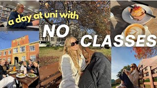 A Day At Uni With No Class - Cafe Trip, Self Care Alone Time
