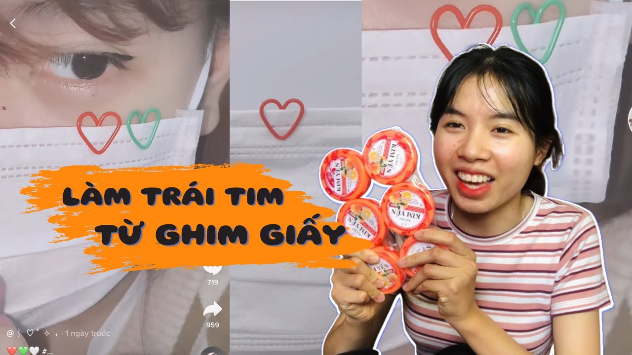 L m Tr i Tim T Ghim K p Gi y SI U CUTE HOT TIKTOK Th Xem 