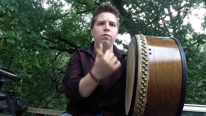 Bodhran Solo: "The Dare" From "The War" Soundtrack. Cover By Sally Avant