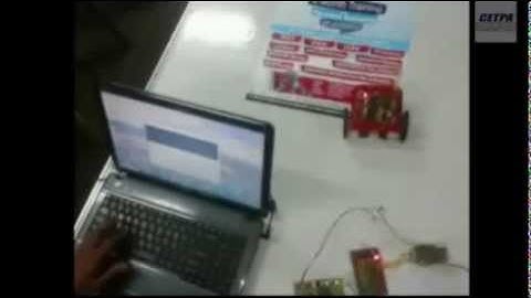 Laptop Controlled Wireless Robot