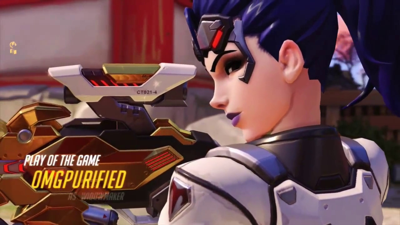 An Overwatch Widowmaker Montage -OMGPurified  (PS4, Console)