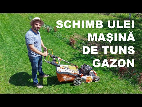 Video: Ce fel de ulei are o mașină de tuns iarba Craftsman?