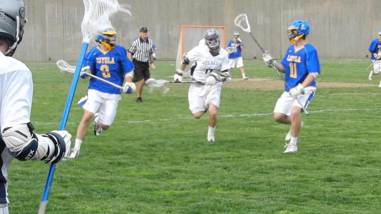 Loyola/Gilman lacrosse MIAA A playoff 5/10/13 YouTube