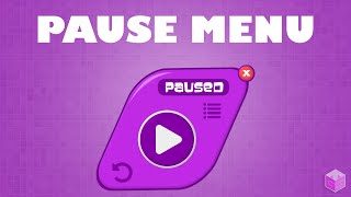 Pause Menu - Unity Tutorial