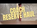 Coach Outlet Reserve Unboxing | BSPLIFESTYLE