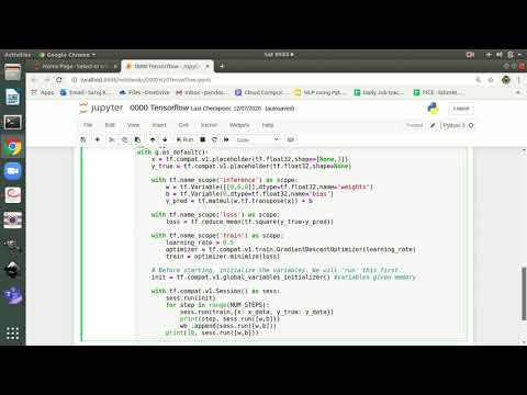Tensorflow: 13 Linear