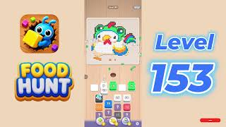 Food Hunt Level 153 Walkthrough 🐜🍔 | Food Hunting Puzzle Game | Go Answer