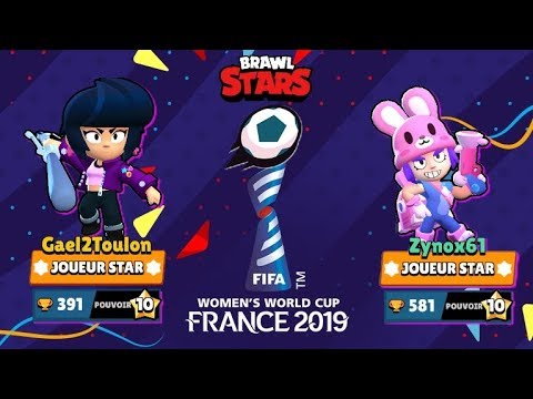 Brawl Stars Ouverture De La Coupe Du Monde De Foot Feminine Sur Brawl Stars Youtube