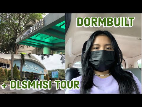 GOING TO MY DORM IN CAVITE + DLSMHSI QUICK TOUR | ItsVhida