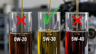 We Tested 0W-20, 5W-30 & 5W-40 in the ENGINE — One Clear Winner!