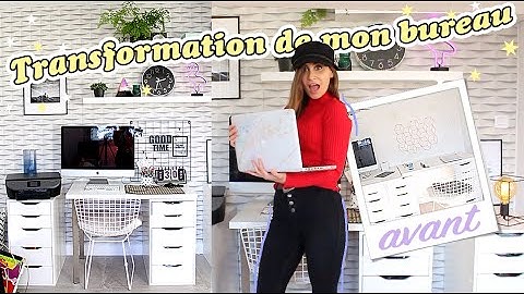 JE TRANSFORME MON BUREAU 🌟 AVANT - APRES ROOM TOUR (renovation / makeover)