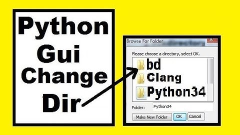 GUI Directory Dialog Box