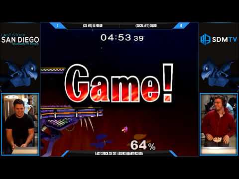 LSSD 137 - Santiago (Falco) vs. Squid (Falco) - SSBM Losers Quarters Smash Melee