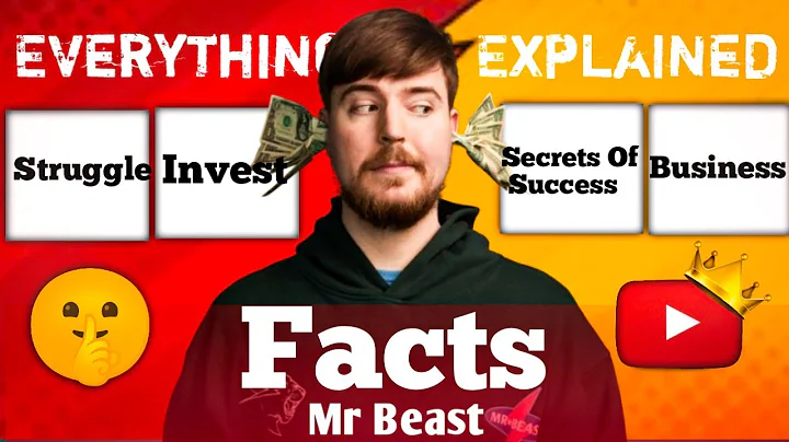 Unbelievable Facts About Mr Beast | Secrets Behind His Fame And Fortune.