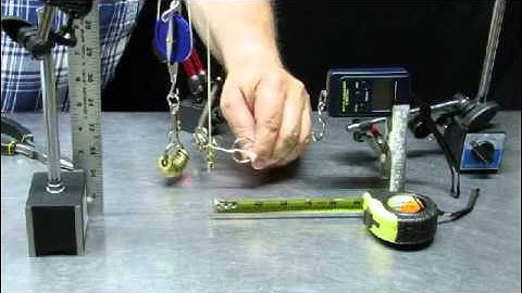 SCIENCE EXPERIMENT! How to set up and use a Pulley System.